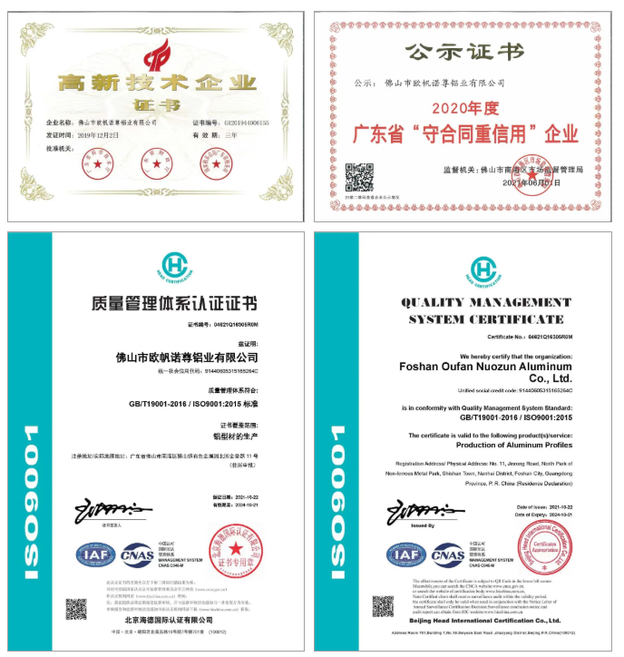 欧帆铝材的表现有目共睹，荣膺副会长单位实至名归