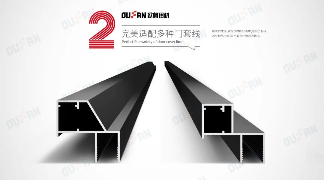 欧帆铝材完美系统_2种门套线